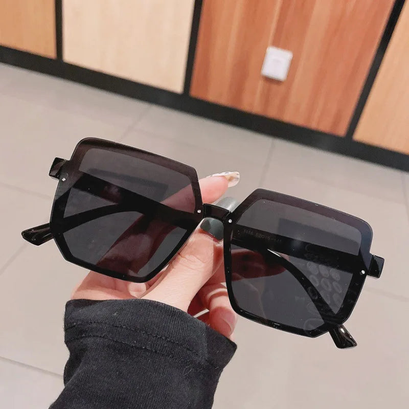 Big Frame Vintage Sunglasses Women
