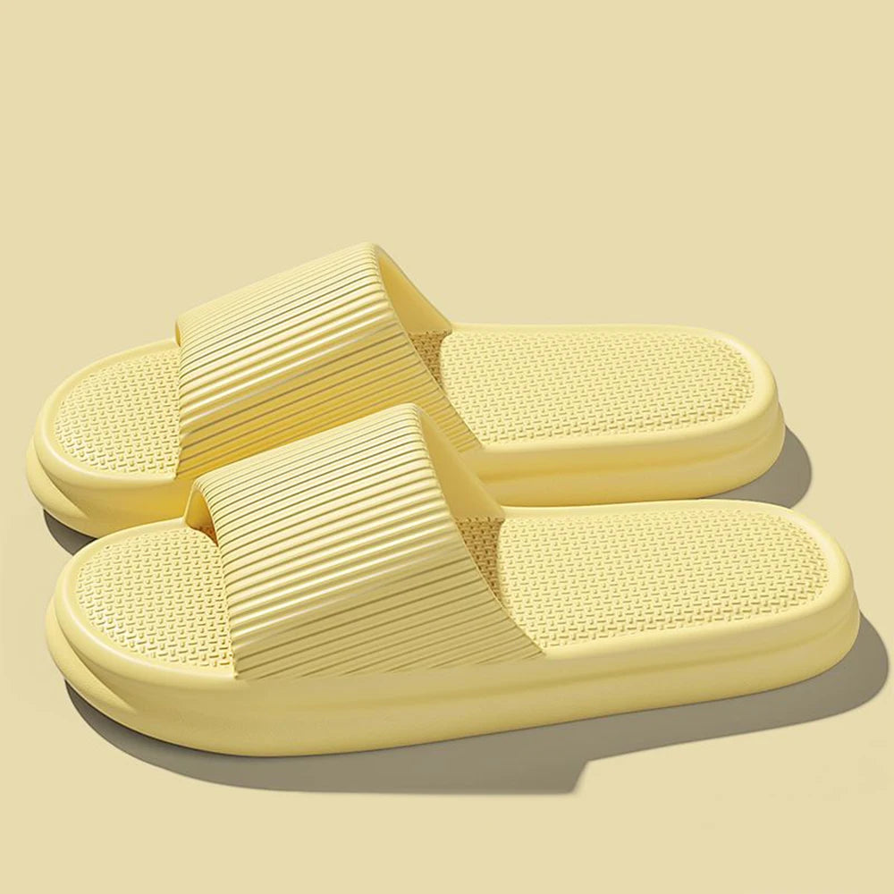 ZHIDA Thick Platform Cloud Slippers EVA Soft Sole Pillow Slides