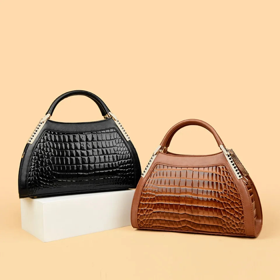 Women Brand Luxury Handbags Women Bags Designer Hobos Two Layers Sac
