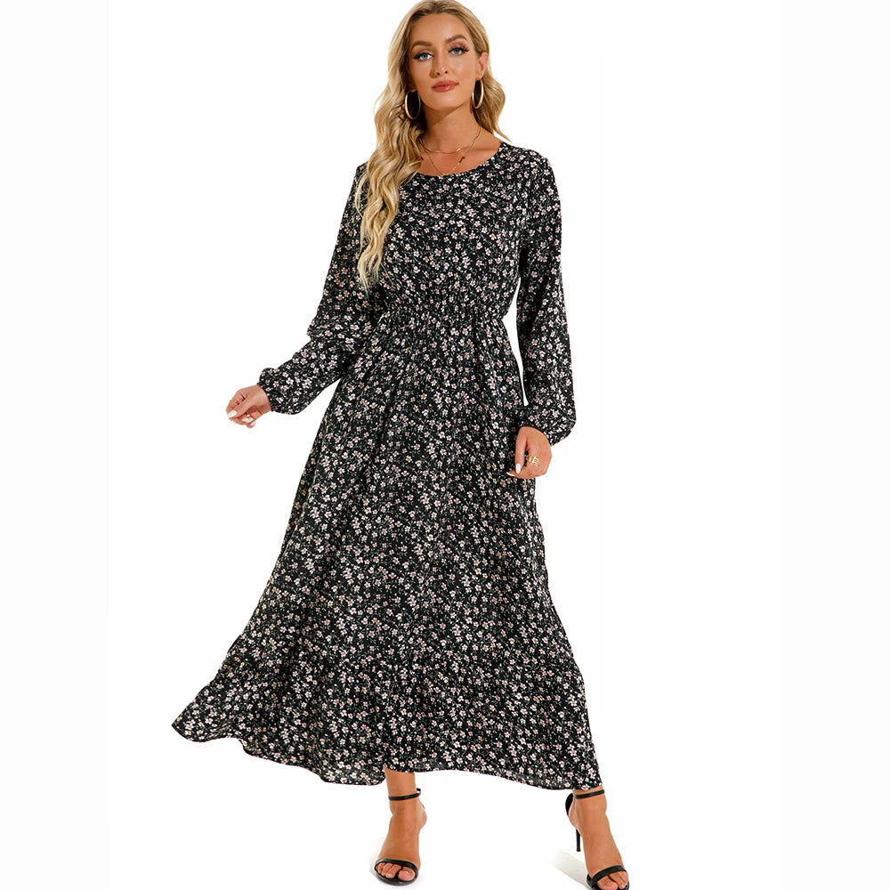 2025 Sping Summer Bohemian Women Maxi Dress Casual