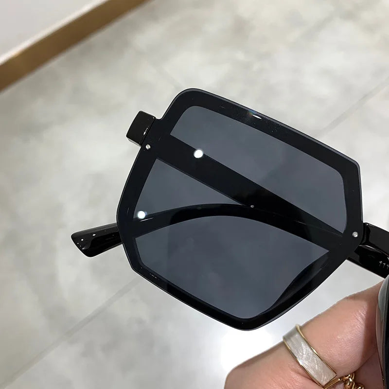Big Frame Vintage Sunglasses Women
