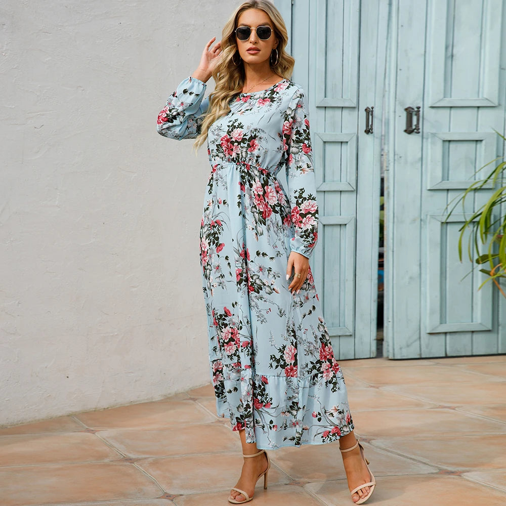 2025 Sping Summer Bohemian Women Maxi Dress Casual
