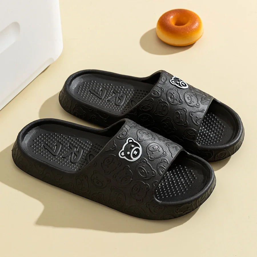 New Fashion Women's Slippers Indoor Soft Sole Cartoon