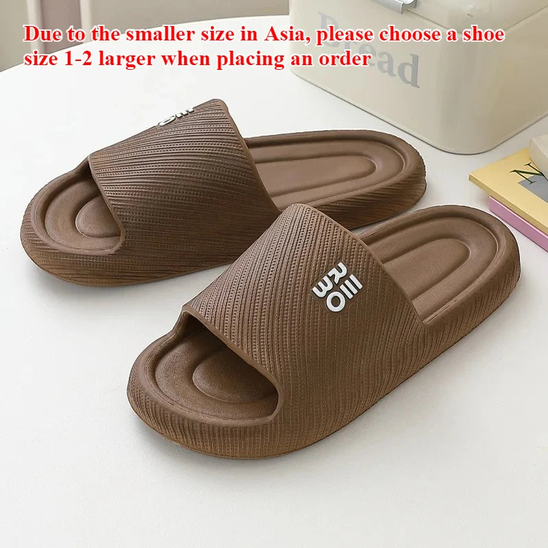 Fashion Slippers Breathable Home Sandals Couples