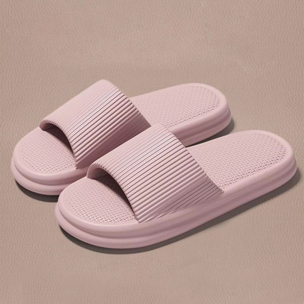 ZHIDA Thick Platform Cloud Slippers EVA Soft Sole Pillow Slides