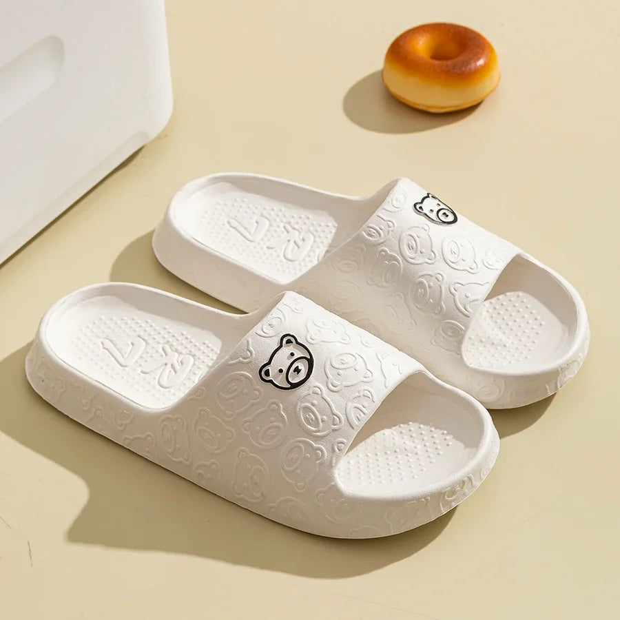 New Fashion Women's Slippers Indoor Soft Sole Cartoon