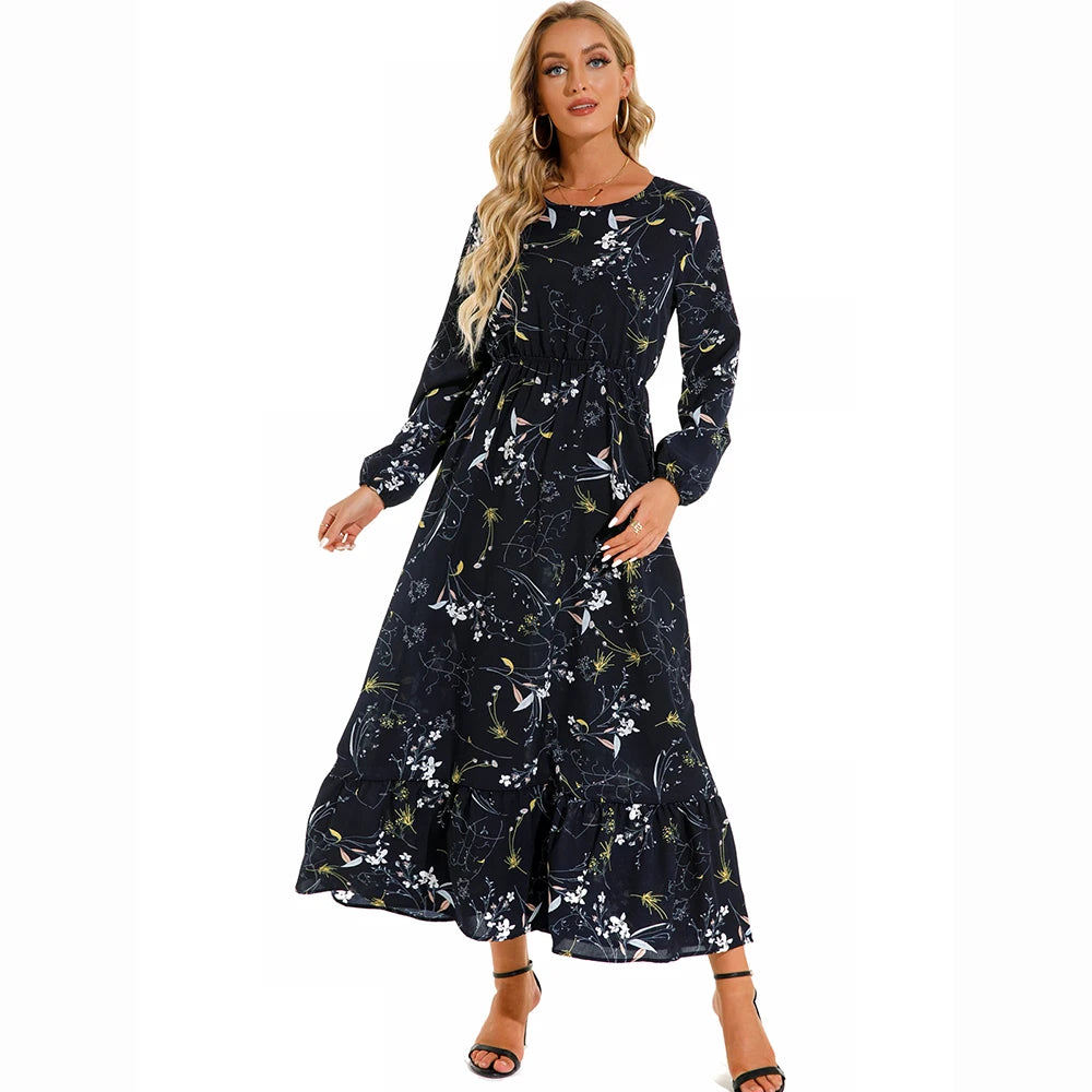 2025 Sping Summer Bohemian Women Maxi Dress Casual