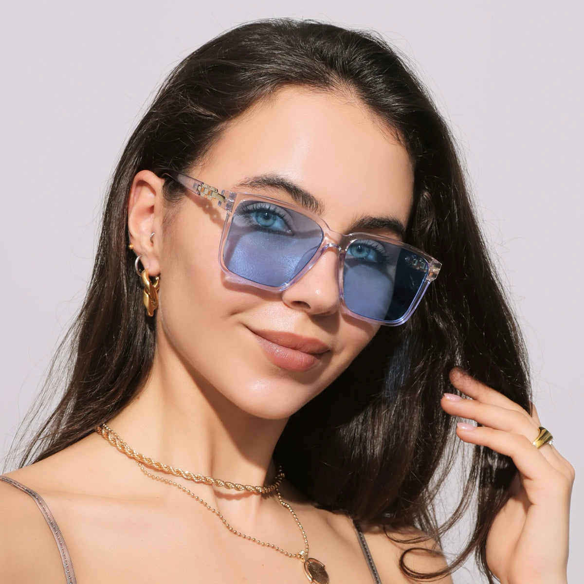 Cycling Fashion Womens Sunglasses Square Style Sun Glasses Accessories