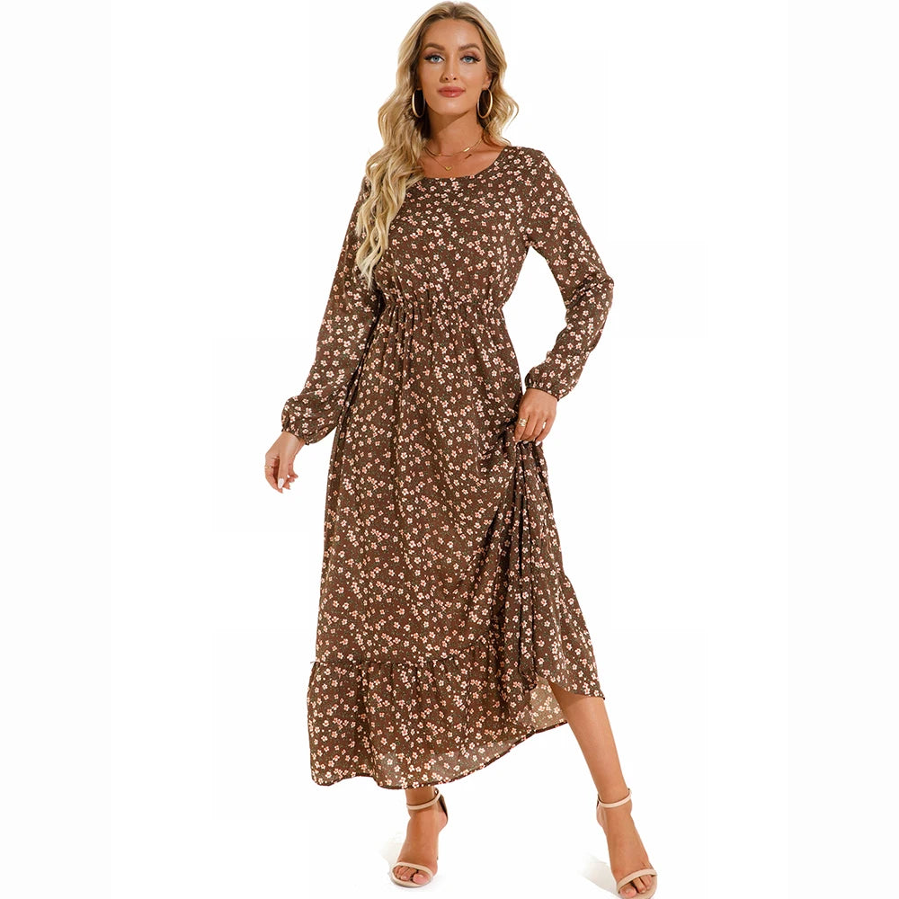2025 Sping Summer Bohemian Women Maxi Dress Casual
