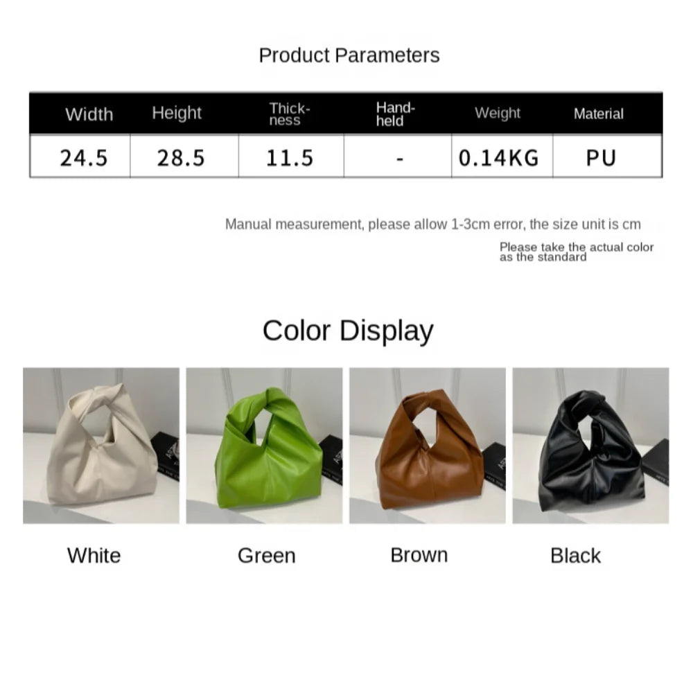 2025 New PU Leather Tote Bags