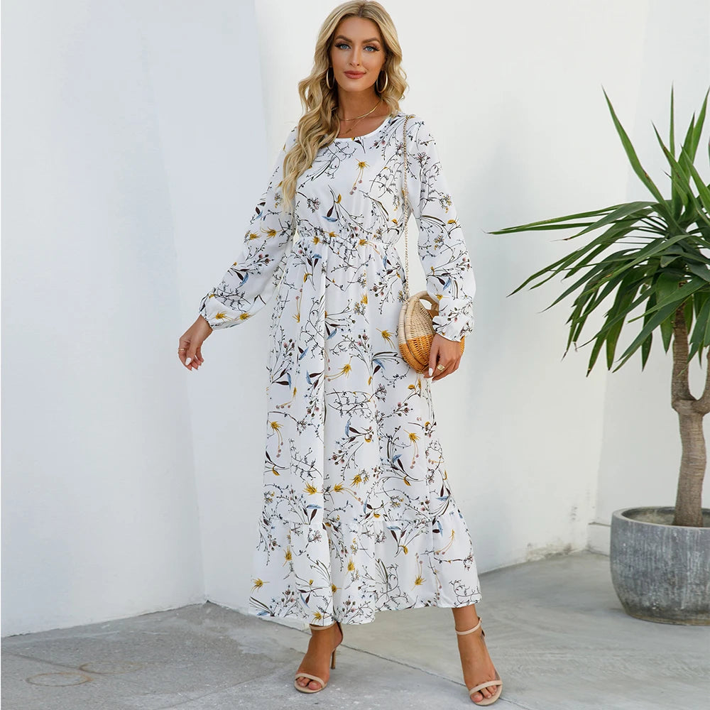 2025 Sping Summer Bohemian Women Maxi Dress Casual