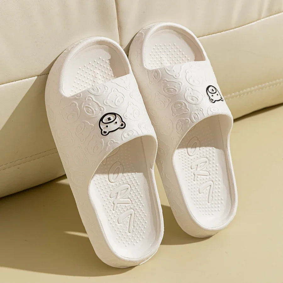 New Fashion Women's Slippers Indoor Soft Sole Cartoon