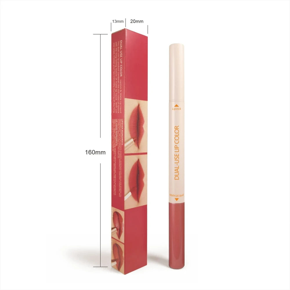 Velvet Matte Lipstick and Lipliner Duo Long-Lasting