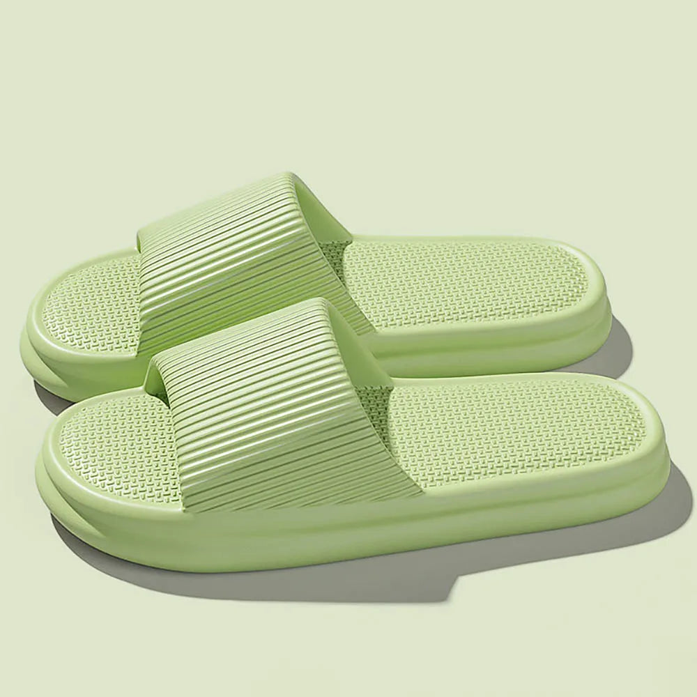 ZHIDA Thick Platform Cloud Slippers EVA Soft Sole Pillow Slides