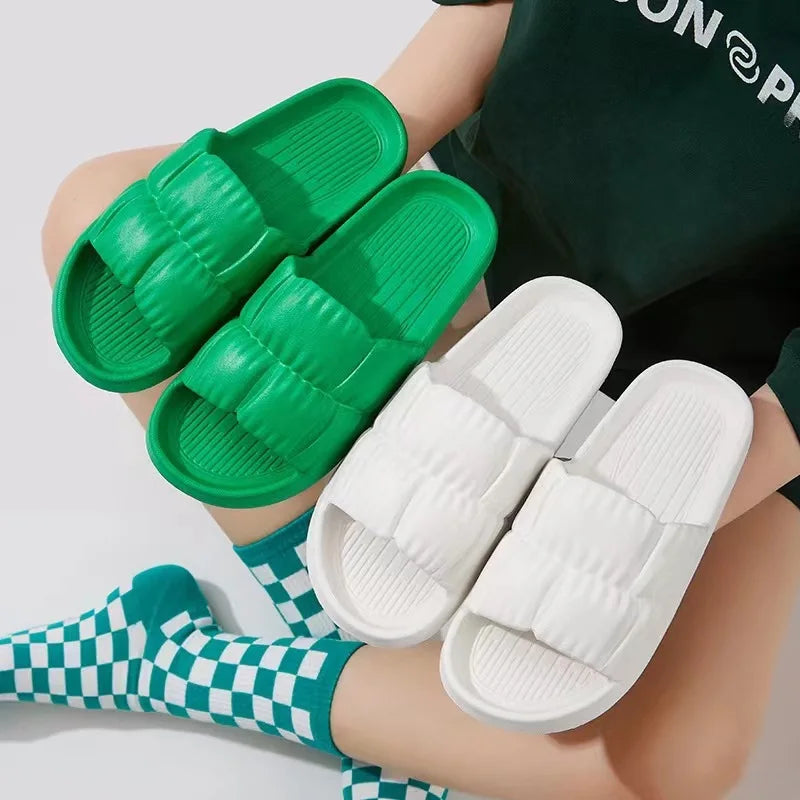 Soft Sole Cloud Slippers Indoor Outdoor Bathroom Beach Sandals Summer