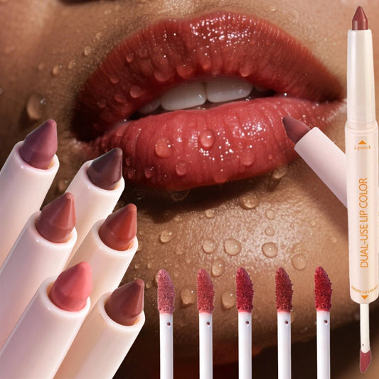 Velvet Matte Lipstick and Lipliner Duo Long-Lasting