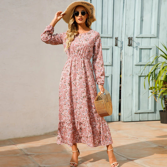 2025 Sping Summer Bohemian Women Maxi Dress Casual