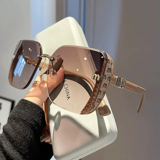 Fashion Oversized Square Sunglasses Women