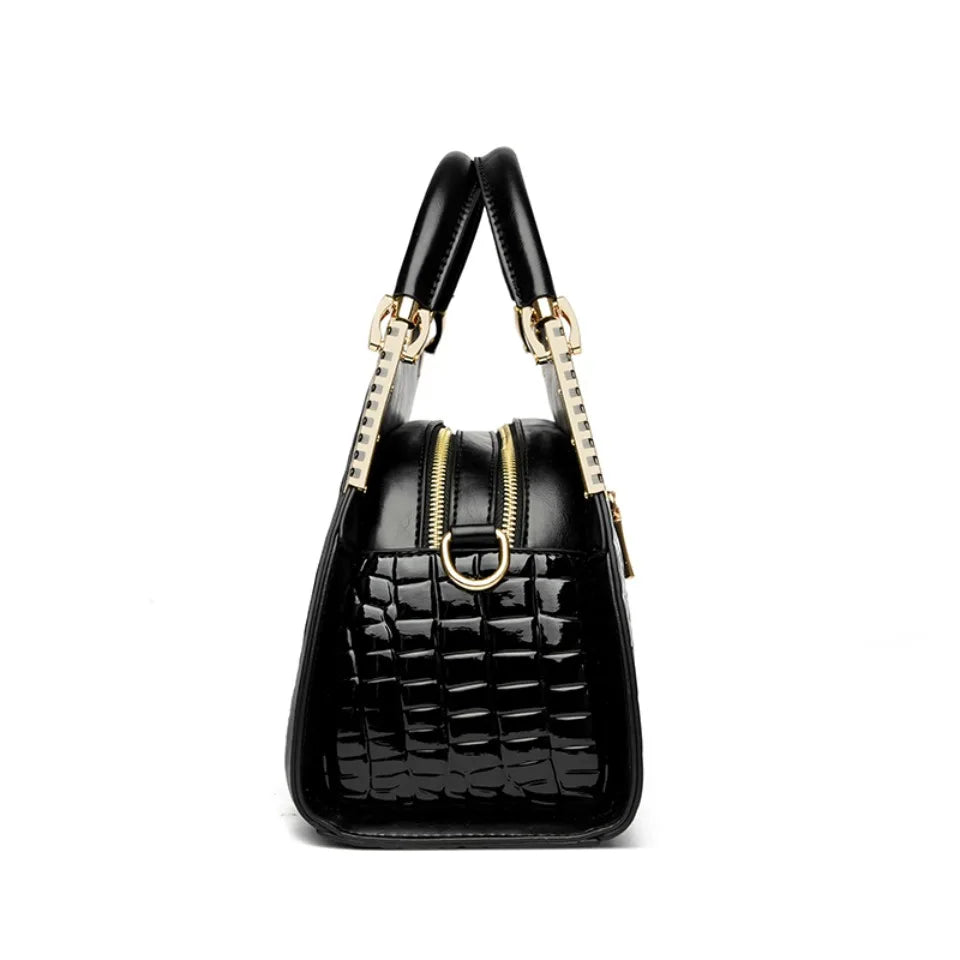Women Brand Luxury Handbags Women Bags Designer Hobos Two Layers Sac